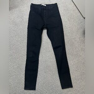 Abercrombie & Fitch Black High Rise Jeans